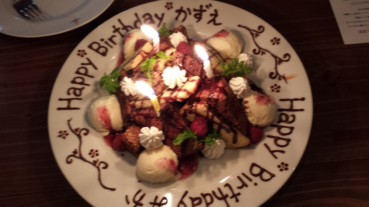 happy  Birthday＼(^^)
 ／