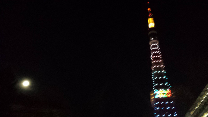 東京タワーとムーンディイヴ