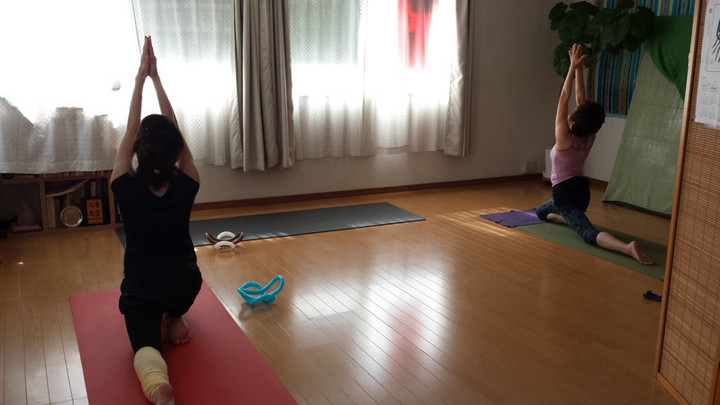 向き合う