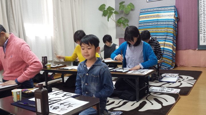 書道3兄弟？