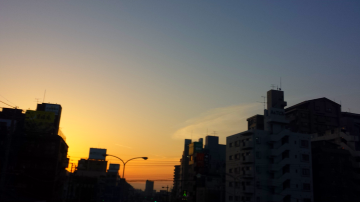 22日火曜朝