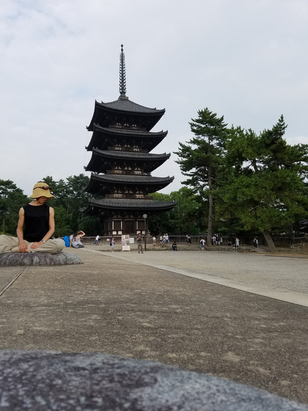 大仏様気分で