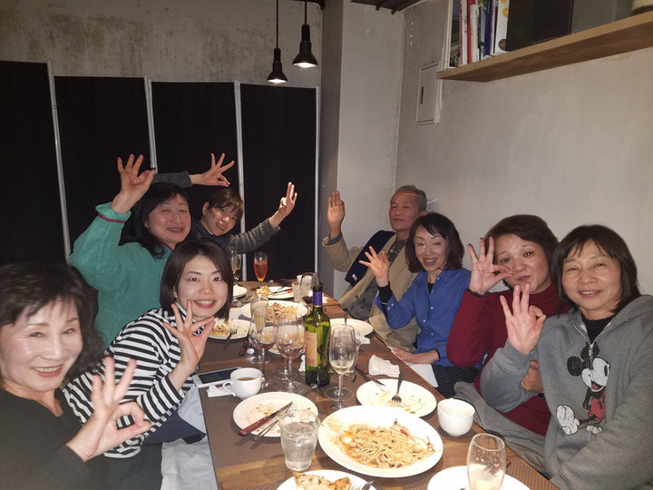 懇親会