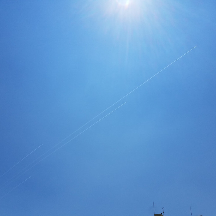 今日の空