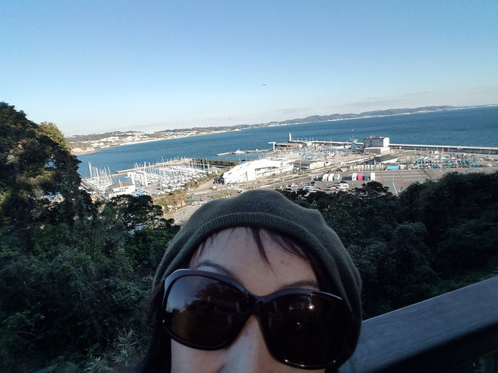 途中の景色も楽しむ