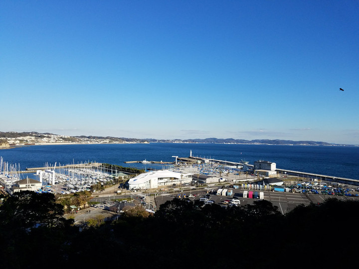 途中の景色も楽しむ