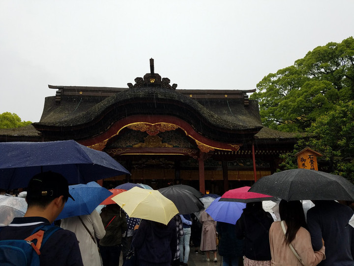 月曜、雨の大宰府