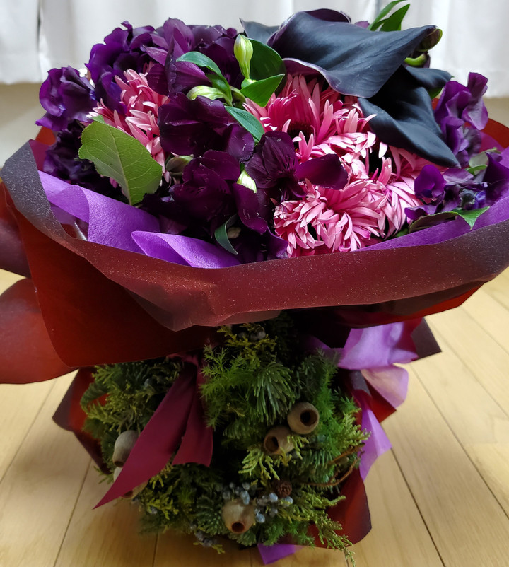 アレンジを越えたブーケ