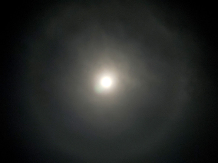 11時頃のお月様