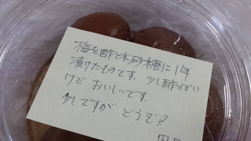 新鮮な味覚