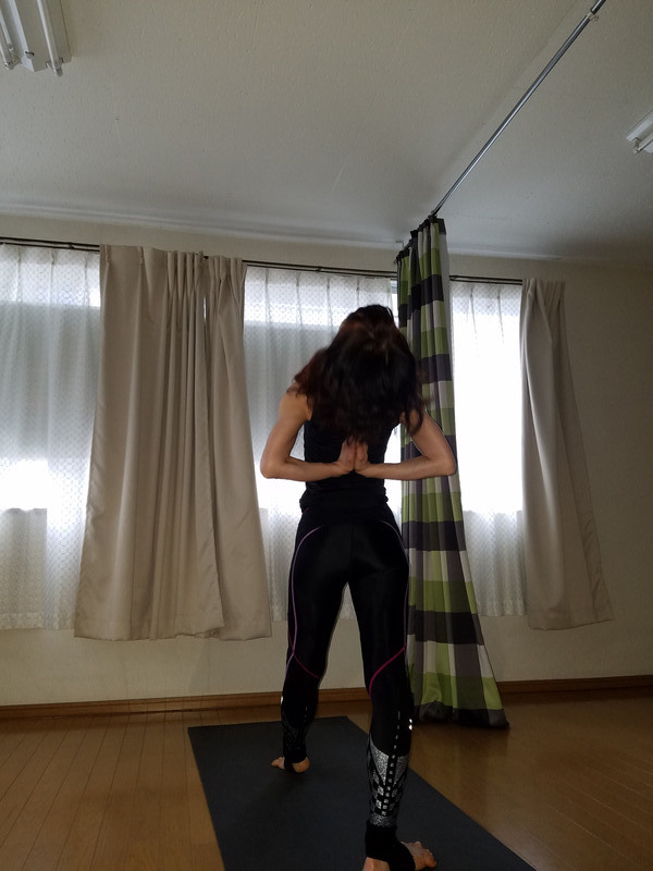 3日朝ヨガ